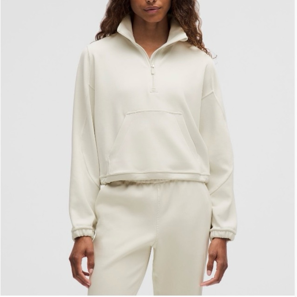 Lululemon Brushed Softstreme Half Zip